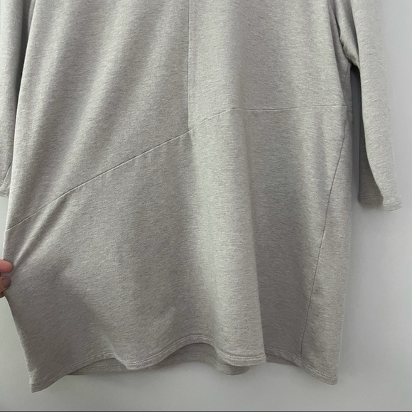 J. Jill Pure Jill Tan 3/4 Length Sleeve Soft Tunic Top - Picture 7 of 8